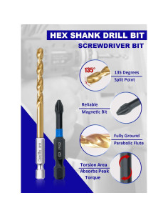 Juego de 48 Piezas de Puntas de Destornillador JEFE HEX 2