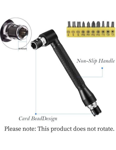 Juego de Brocas Flexibles YENJO 26 Piezas Adaptadores