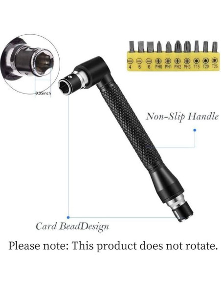 Juego de Brocas Flexibles YENJO 26 Piezas Adaptadores