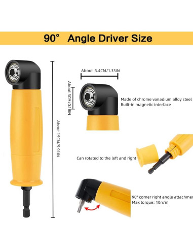 Juego de Accesorios para Taladro Grednfhat 4 en 1