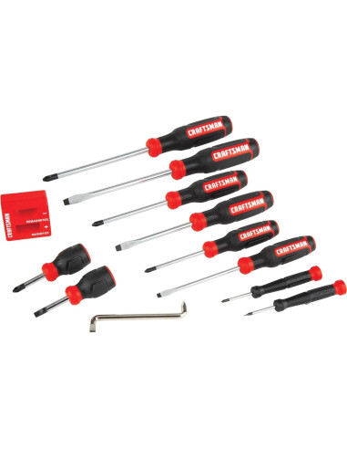 Juego de Destornilladores CRAFTSMAN 12 Piezas Bi-Material