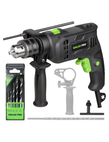 Taladro de Percusión GALAX PRO 4.5A 3000RPM 12 Velocidades