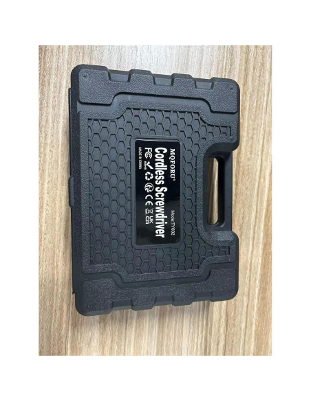 Destornillador Inalámbrico MQFORU 3.6V 47 en 1 con Luz LED