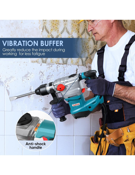 Martillo Rotativo ENEACRO ENRH3201 13A 1500W 4 Funciones