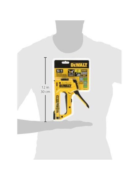 Grapadora Multiusos DEWALT DWHTTR510 5-en-1 Ligera