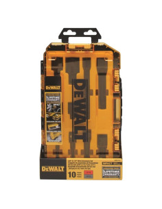 Juego de Enchufes de Impacto DEWALT 10 Piezas Métrico