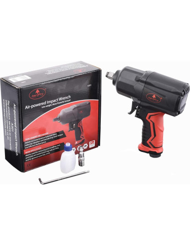 Llave de Impacto Neumática AEROPRO A301 1/2" 1200 Nm 7000 RPM