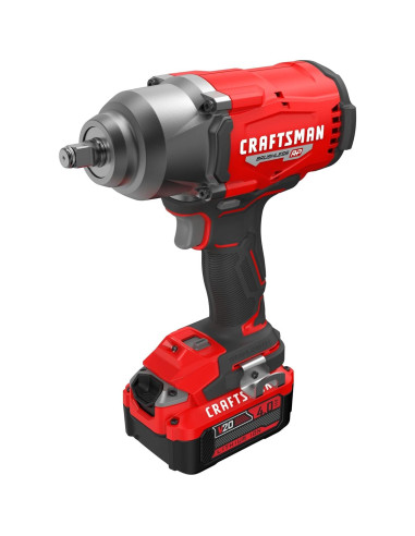 Llave de Impacto Inalámbrica CRAFTSMAN V20 1/2" 948 Nm Torque