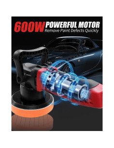 Pulidor AVID POWER 6" Doble Acción para Detallado de Autos 2