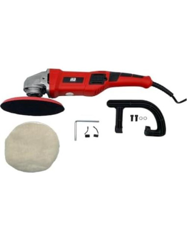 Pulidora Rotativa Profesional HD L-36 1200W 7" Velocidad Variable