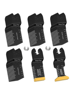 50 Hojas de Sierra Oscilante TrivdPro Titanio Universal