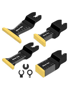 18 Piezas Cuchillas Oscilantes Titanio ClearYue - Multi-Herramienta