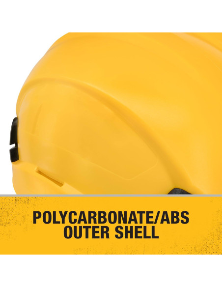 Casco de Seguridad DEWALT DPG22 Tipo II Clase E Amarillo