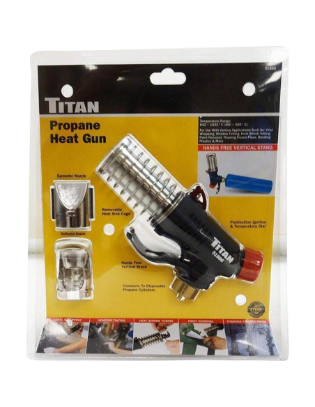 Pistola de Calor a Propano Titan 51886 450-550C