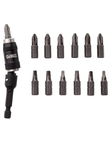 Juego de Portabits DEWALT DWPVTC14 con 14 Piezas