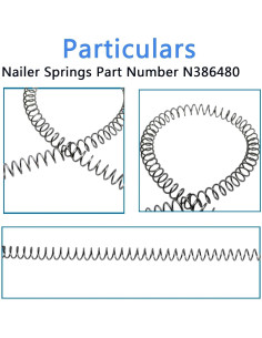 Kit de 12 Resortes de Retorno DeWalt N233943 DCN6901 2