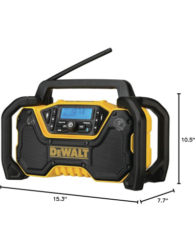 Radio Bluetooth Portátil DEWALT DCR028B 12V/20V MAX 3.5"