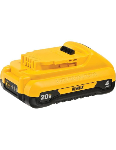 Batería de Litio Ión 4Ah 20V DEWALT DCB240 - Compacta