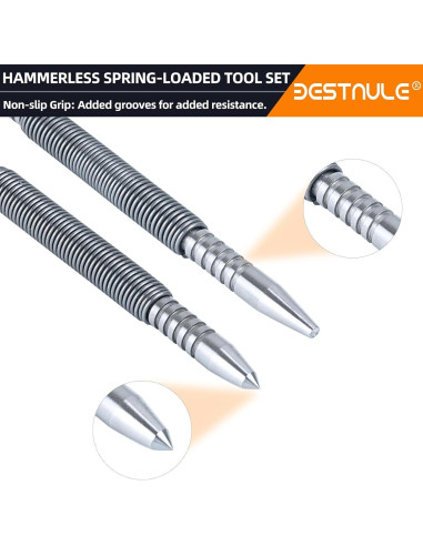 Juego de 4 Piezas de Colocador de Clavos BESTNULE