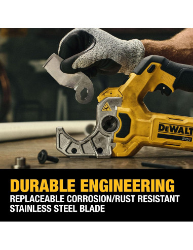 Cortador de Tubos de Plástico DEWALT 20V MAX DCE180B 2.64 kg
