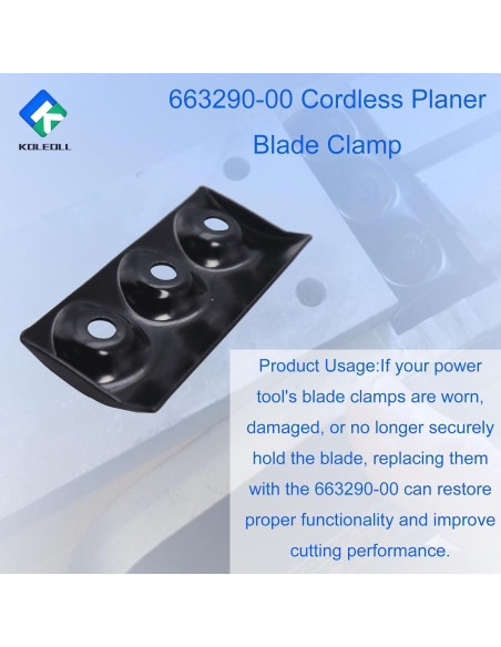 Abrazadera de Cuchilla KOLEOLL 663290-00 para Cepillos