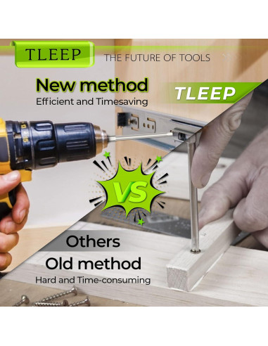 Juego de Brocas Hexagonales Allen TLEEP 10 Piezas 12mm a 1.5mm