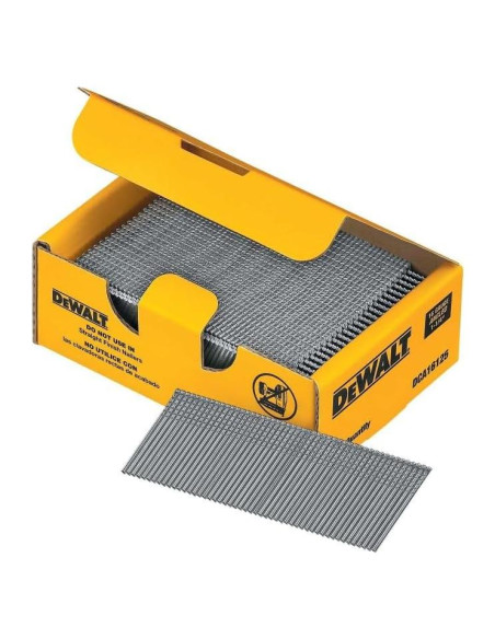 Clavos Galvanizados DeWalt DCA16125 32mm 20 Grados 2500 Pzs