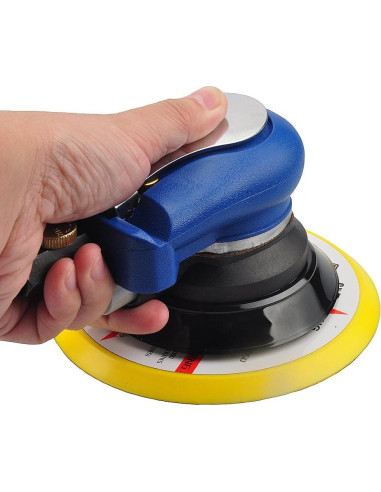 Lijadora de aire PROSHI 6" orbital neumática 10000 RPM
