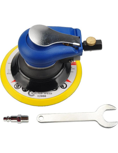 Lijadora de aire PROSHI 6" orbital neumática 10000 RPM