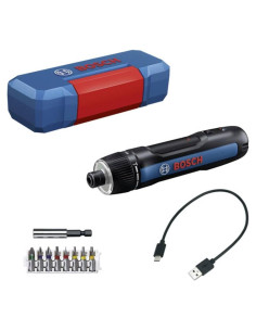 Destornillador Inalámbrico Bosch GO 3 con 8 Puntas y USB-C