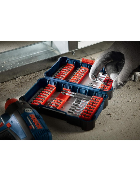 Juego de 44 Piezas de Destornilladores Bosch SDMS44