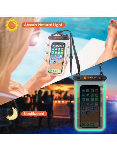 Funda Impermeable Flotante IPX8 para iPhone y Samsung 8.5"