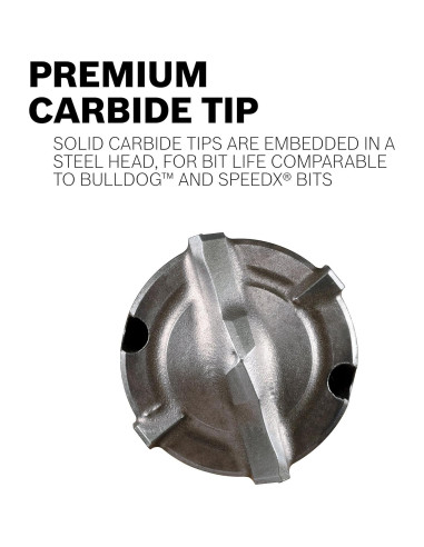 Broca Bosch DXS2124 SDS-Plus 1.91 cm x 45.72 cm Speed Clean