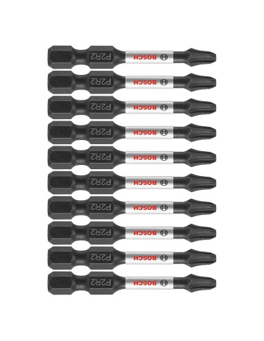 Puntas de Atornillado Duro BOSCH ITP2R2205 5-Pack 5,08 cm