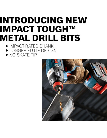 Broca Bosch BL2635 1/8" x 15.24 cm Óxido Negro Metal