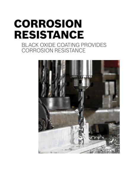 Broca Bosch BL2635 1/8" x 15.24 cm Óxido Negro Metal