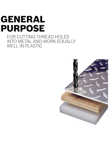 Broca Bosch BL2635 1/8" x 15.24 cm Óxido Negro Metal