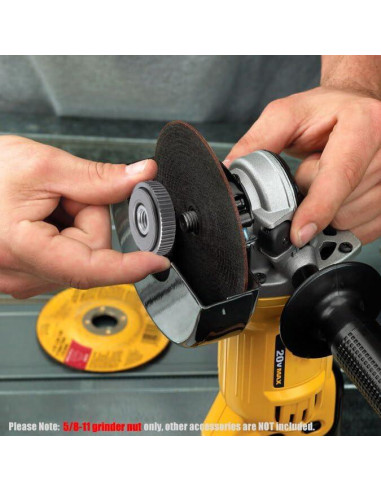 Tuerca de Amoladora Yakamoz 5/8-11 Liberación Rápida