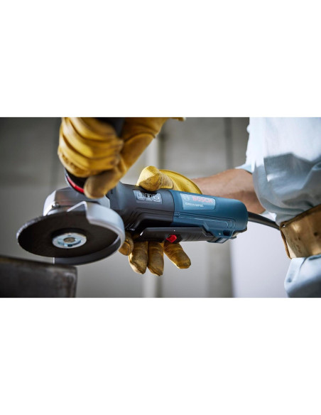 Amoladora Angular BOSCH GWS14-50PBD 5" con Freno y Mango Antivibración