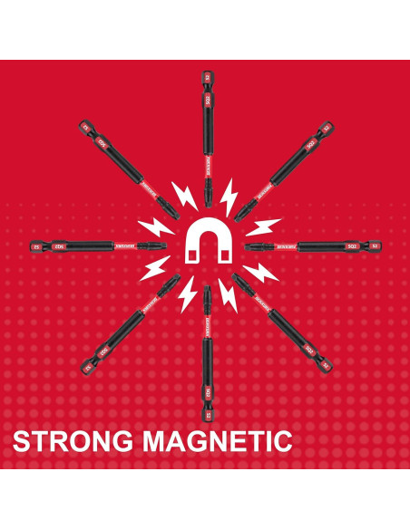 Conjunto de Puntas de Destornillador GEINXURN SQ2 30 Piezas