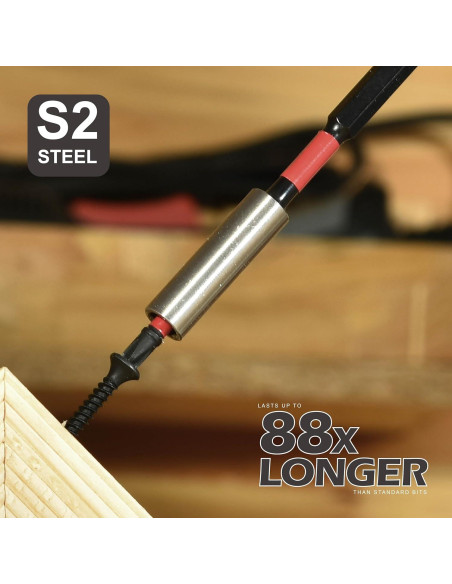 Conjunto de Puntas de Destornillador GEINXURN SQ2 30 Piezas