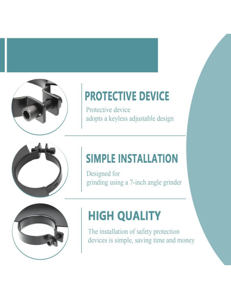 Protector de Rueda 230mm Rawolp para Amoladora Angular