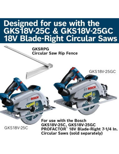 Cerca de Sierra Circular BOSCH GKSRPG para GKS18V-25C