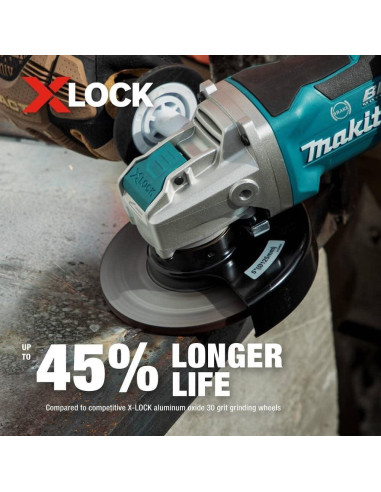 Disco Abrasivo Makita E-00468 X-Lock 125mm Grano 36 Metal