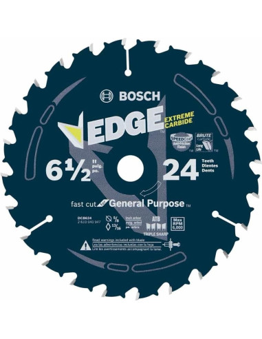 Hoja de Sierra Circular Bosch DCB624 16.5 cm 24 Dientes