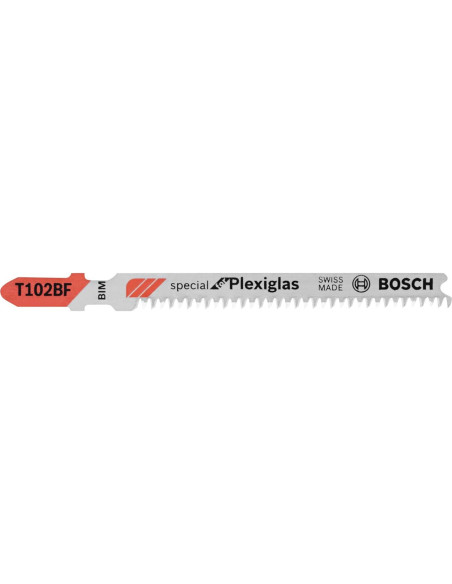 Sierra de Calar Bosch T102BF 3 Piezas para Plexiglás