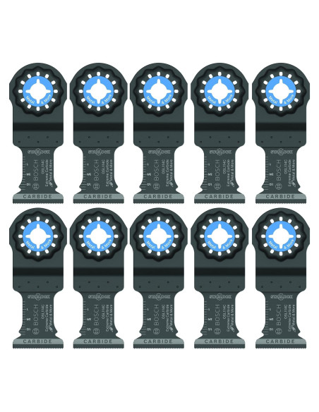 Hojas de sierra Bosch OSL114C-10 para herramientas oscilantes Hojas de sierra Bosch OSL114C-10 para herramientas oscilantes