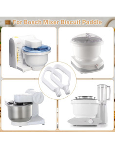 Palas para Galletas YOBFO para Mezcladores BOSCH Universal 2