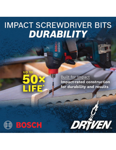 Adaptador de Enchufe Bosch ITDSAV203 1/4" Hex Impacto