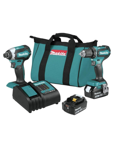 Kit Combo 2 Piezas Makita XT281S 18V LXT Baterías 3.0Ah